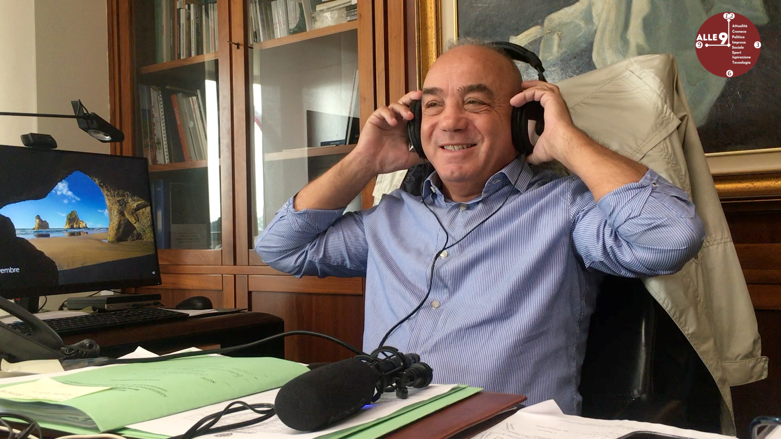 Alle9, Video podcast con Gianni Chessa, Ass. RAS al turismo