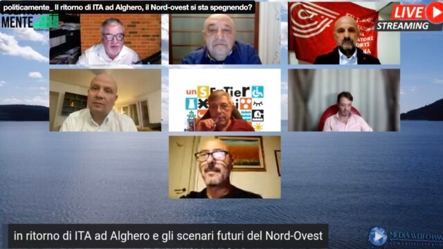 politicamente 8° puntata: Il ritorno di ITA ad Alghero, il Nord-ovest si sta spegnendo?